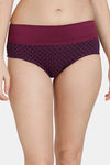 Zivame Anti-Microbial High Rise Full Coverage Tummy Tucker Hipster Panty (Pack of 2) - Multicolor — thumbnail 3
